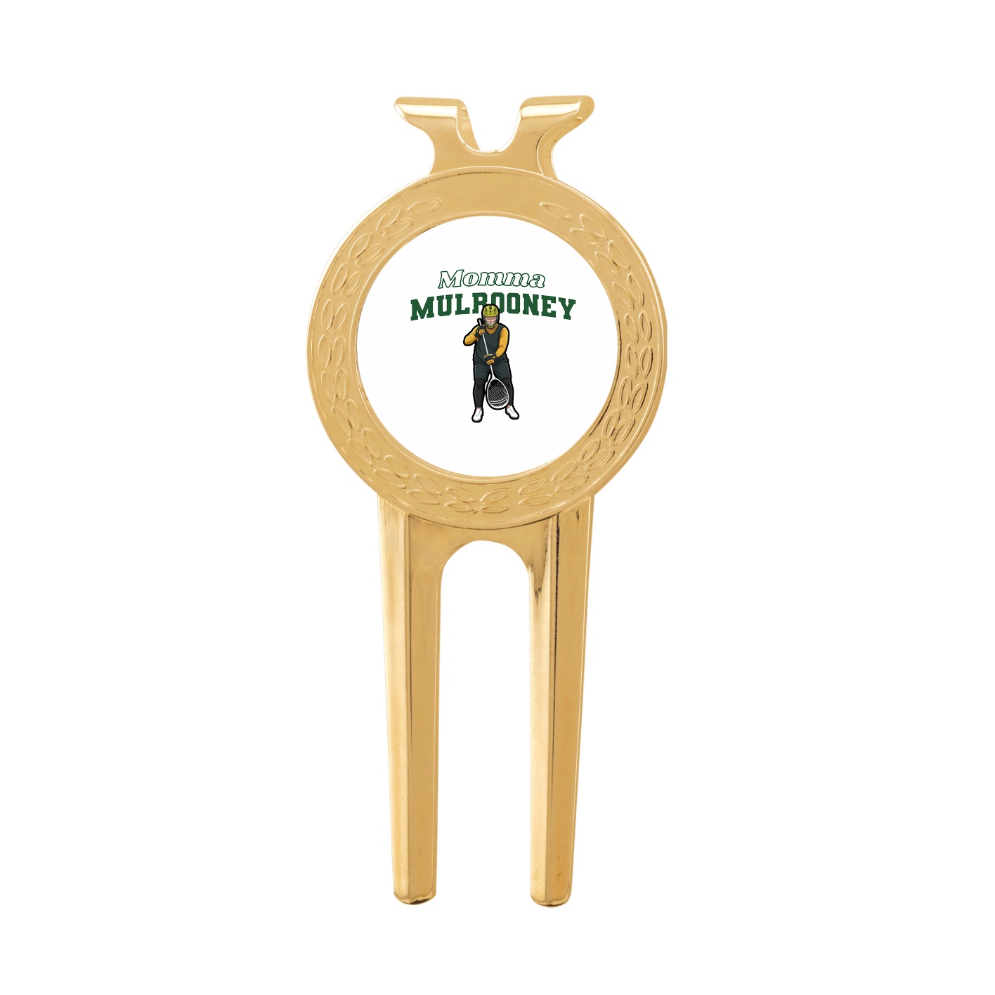 Divot Tool with Ball Marker — Mothers Day Block in Classic