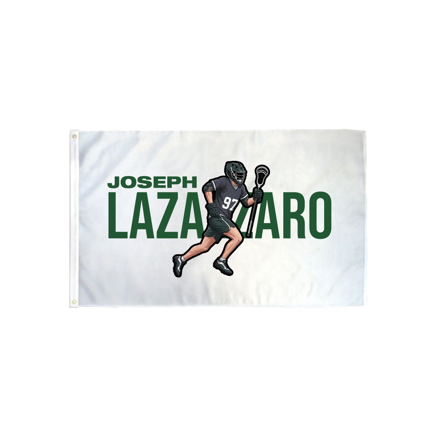 3x5 Flag — Player Name in Classic
