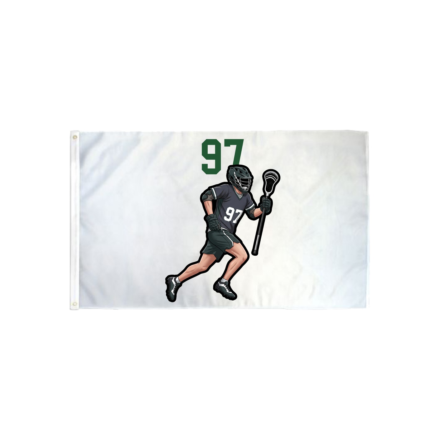 3x5 Flag — Number Top in Classic