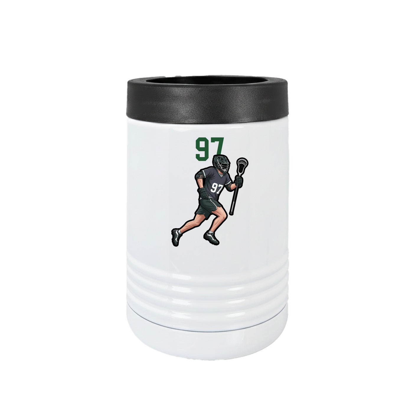 Beverage Holder — Number Top in White
