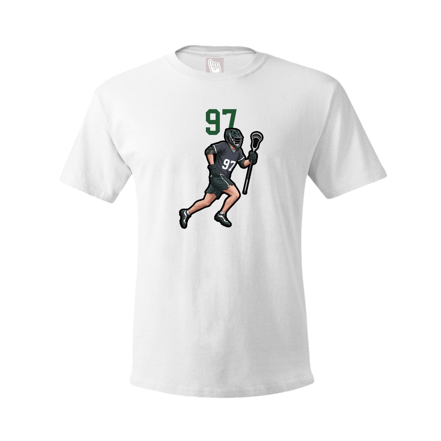 Tee — Number Top in White