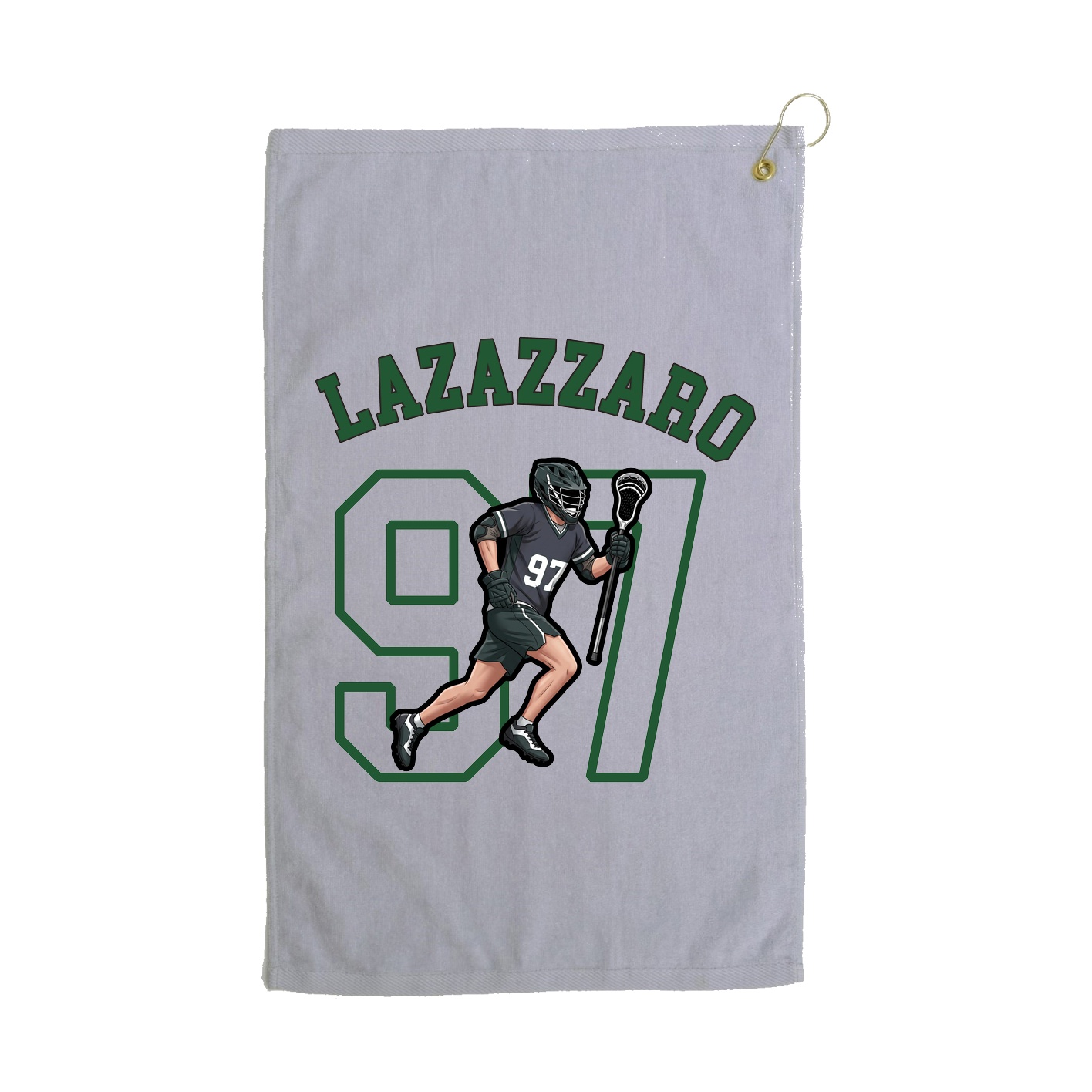 Golf Towel — Shirsey Arch in Grey