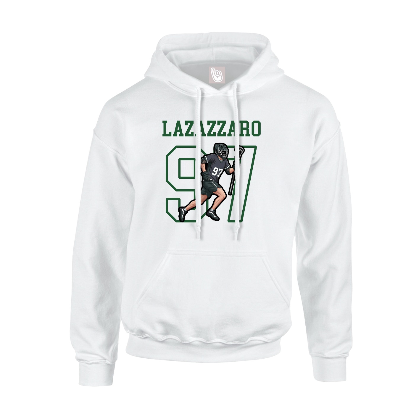 Youth Hoodie — Shirsey in White