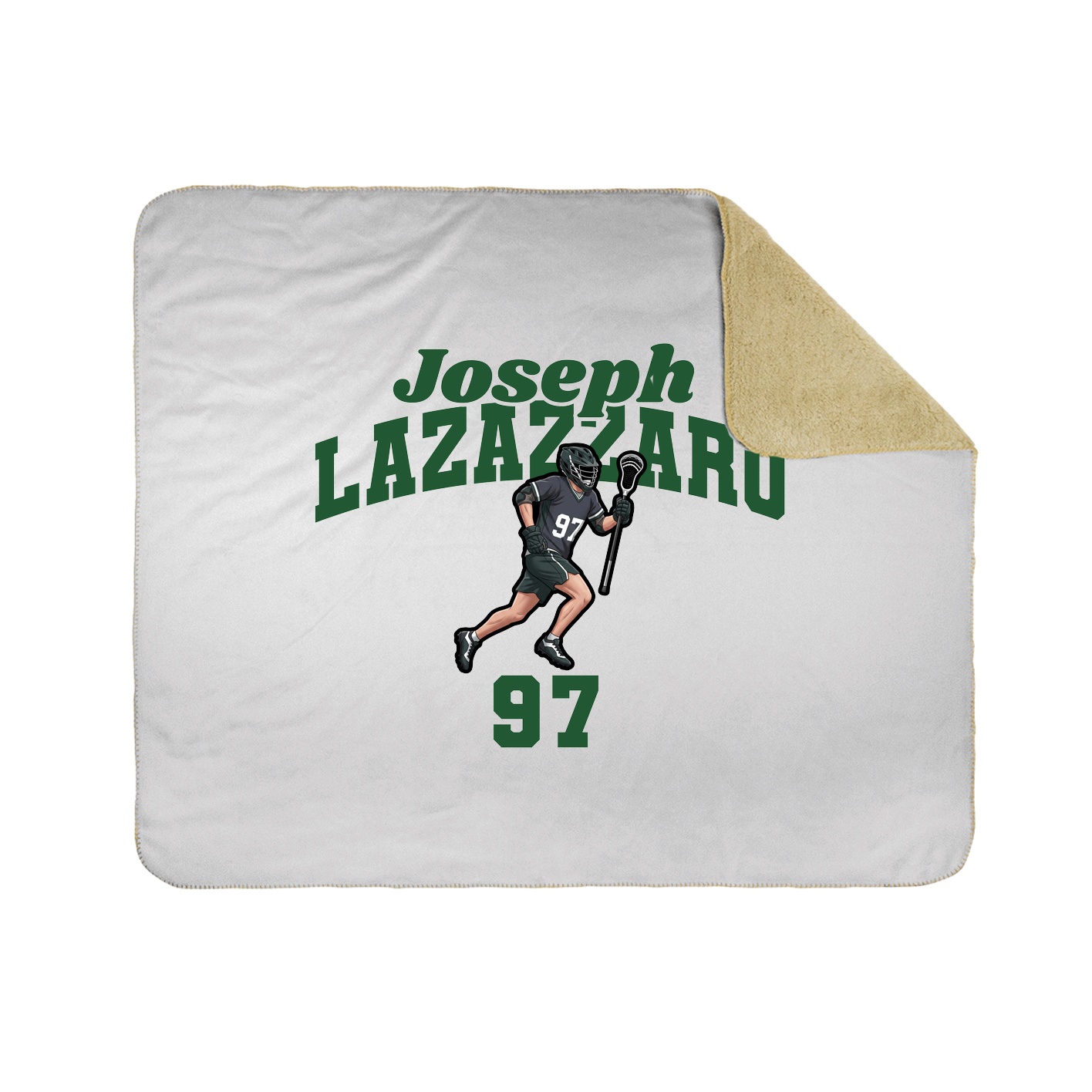 Throw Blanket — Signature Arch in White