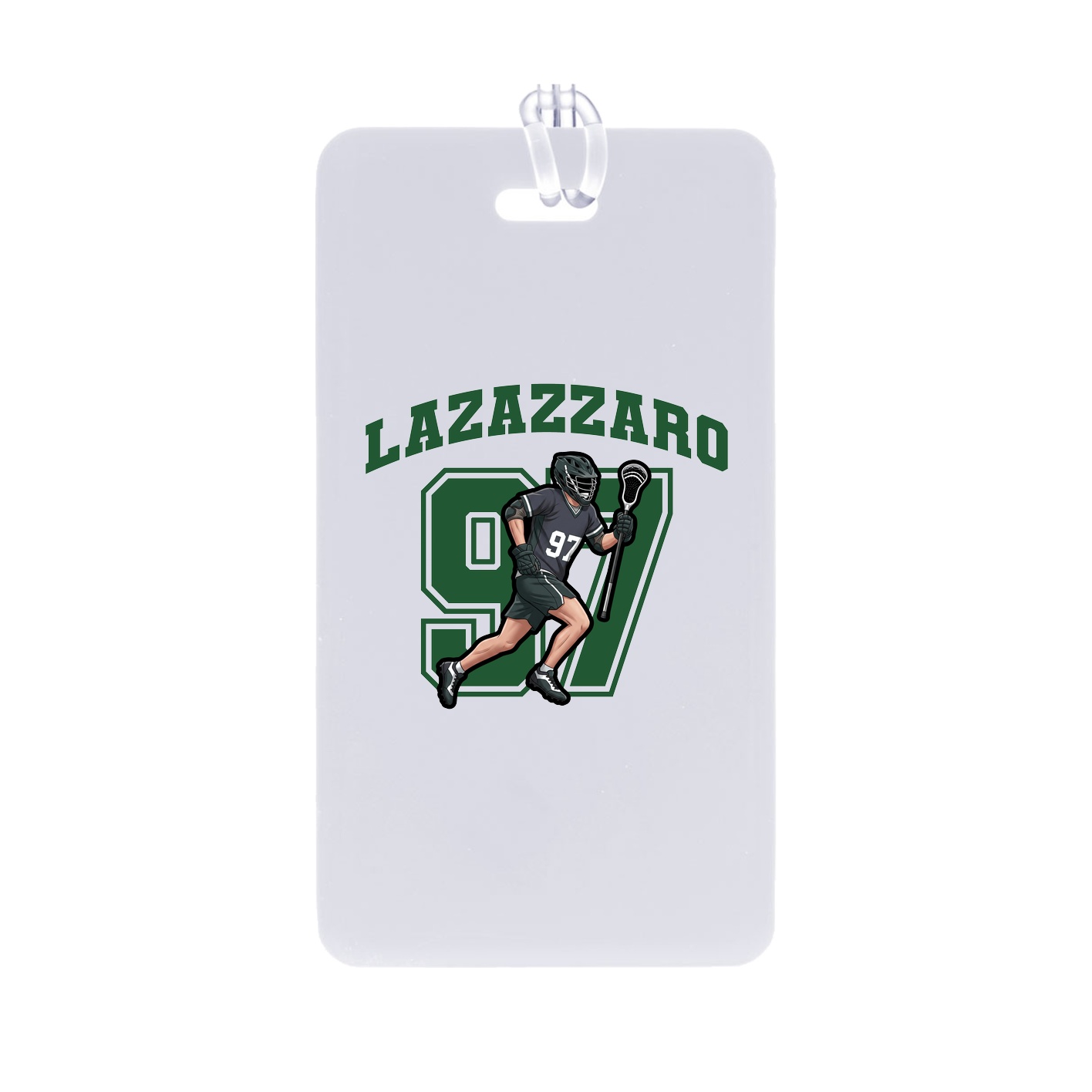 Bag Tag — Number in Classic