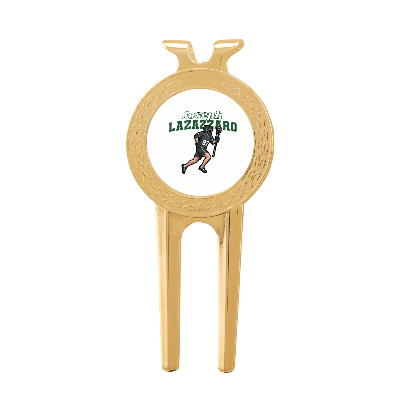 Divot Tool with Ball Marker — Name Arch in Classic