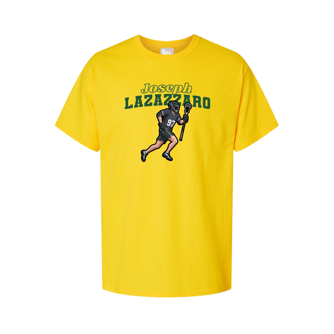 Tee — Name Arch in Gold