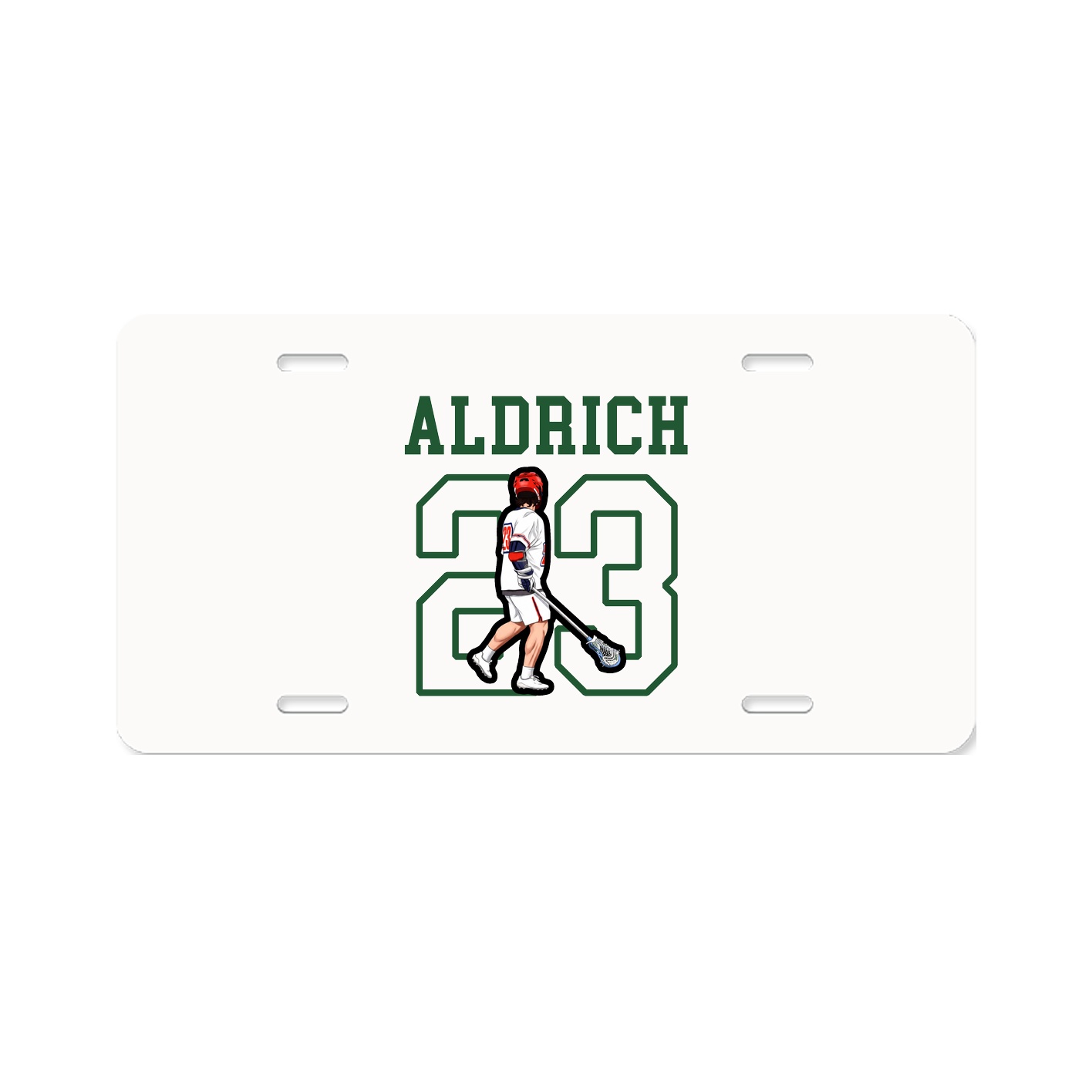 License Plate — Shirsey in Classic
