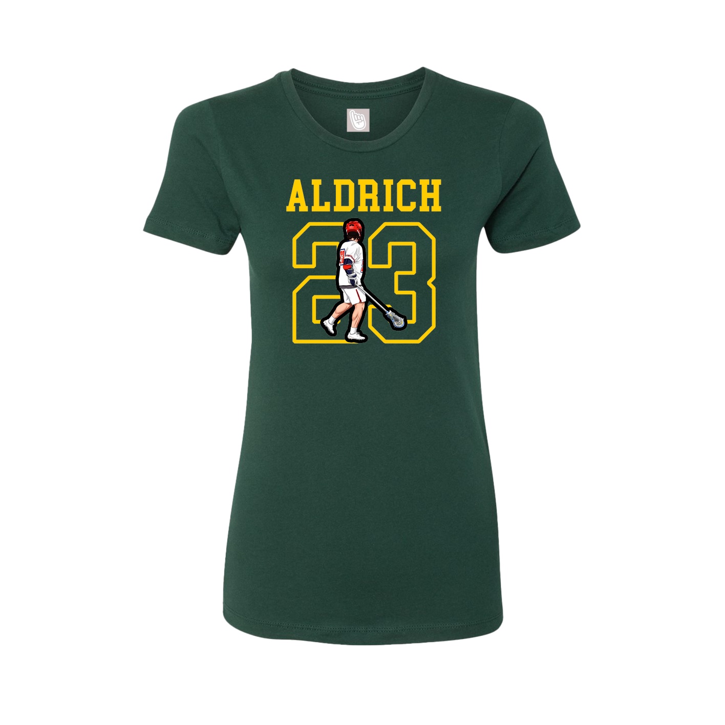 Fitted Women's Tee — Shirsey in Green