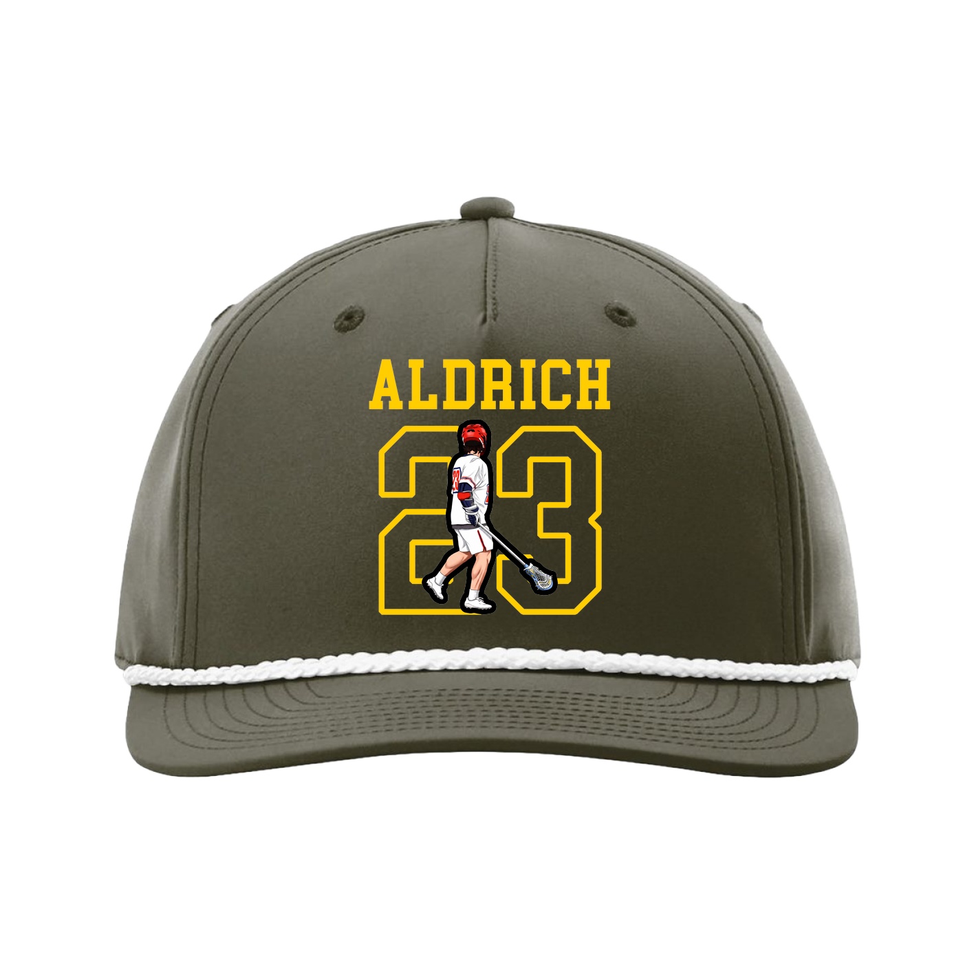 Five-Panel Classic Rope Cap — Shirsey in Green