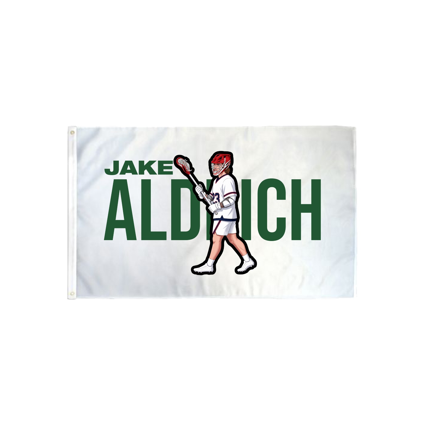 3x5 Flag — Player Name in Classic