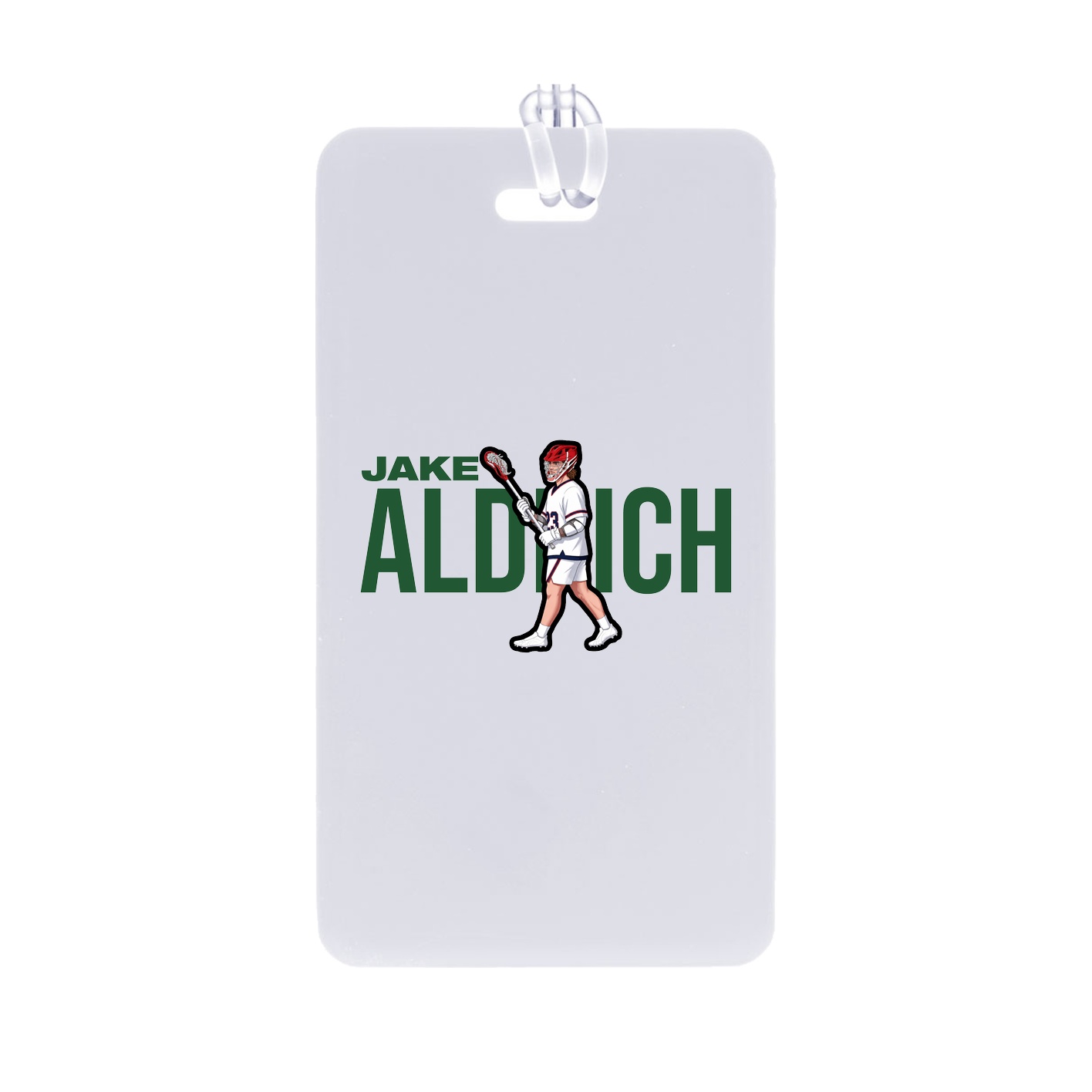 Bag Tag — Player Name in Classic