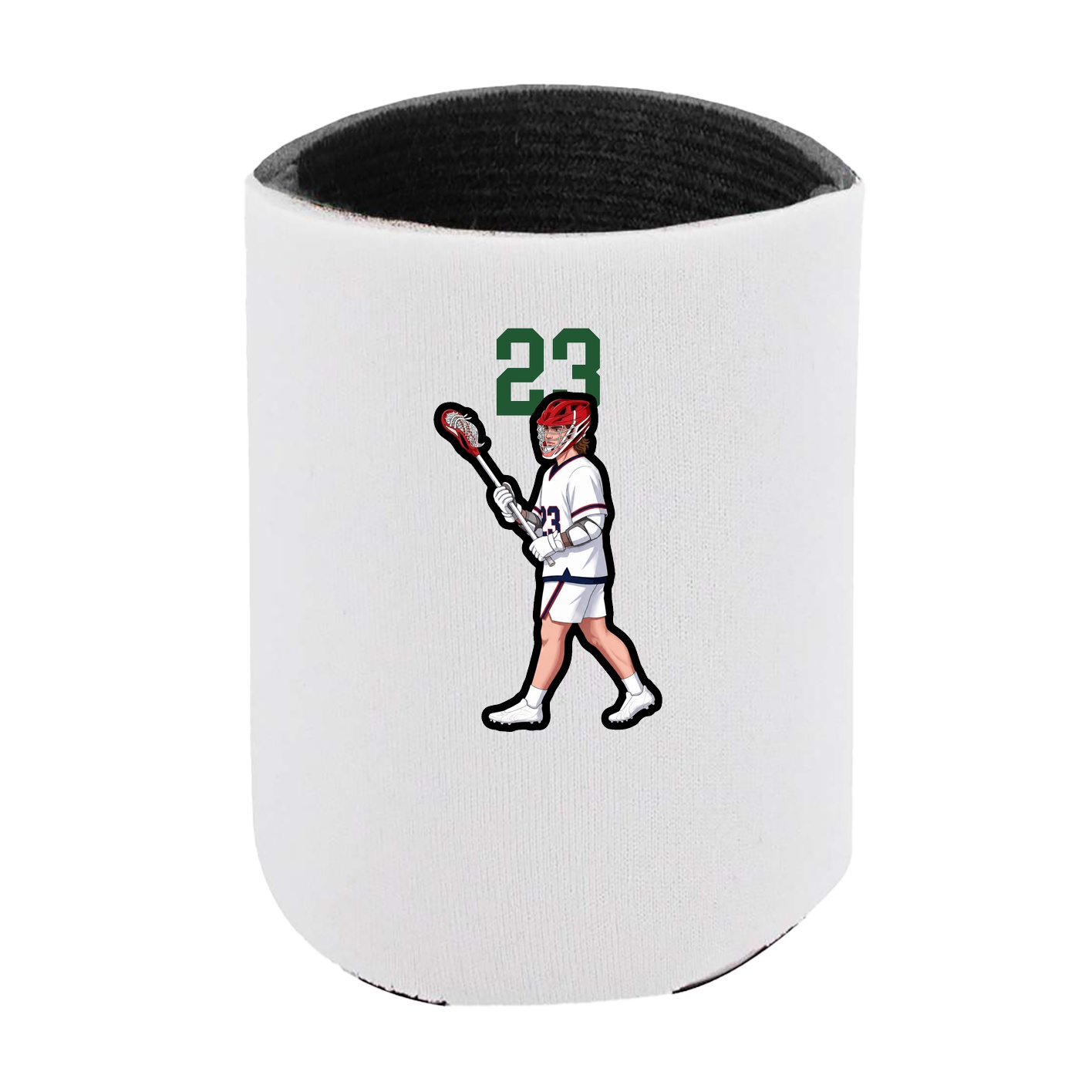 Can Holder — Number Top in White