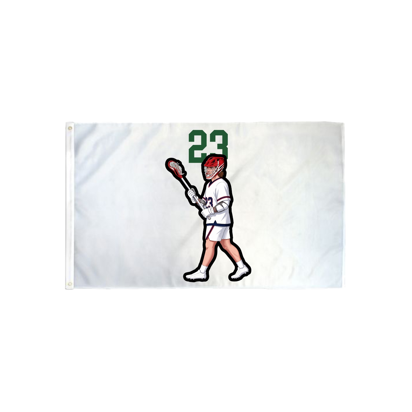 3x5 Flag — Number Top in Classic