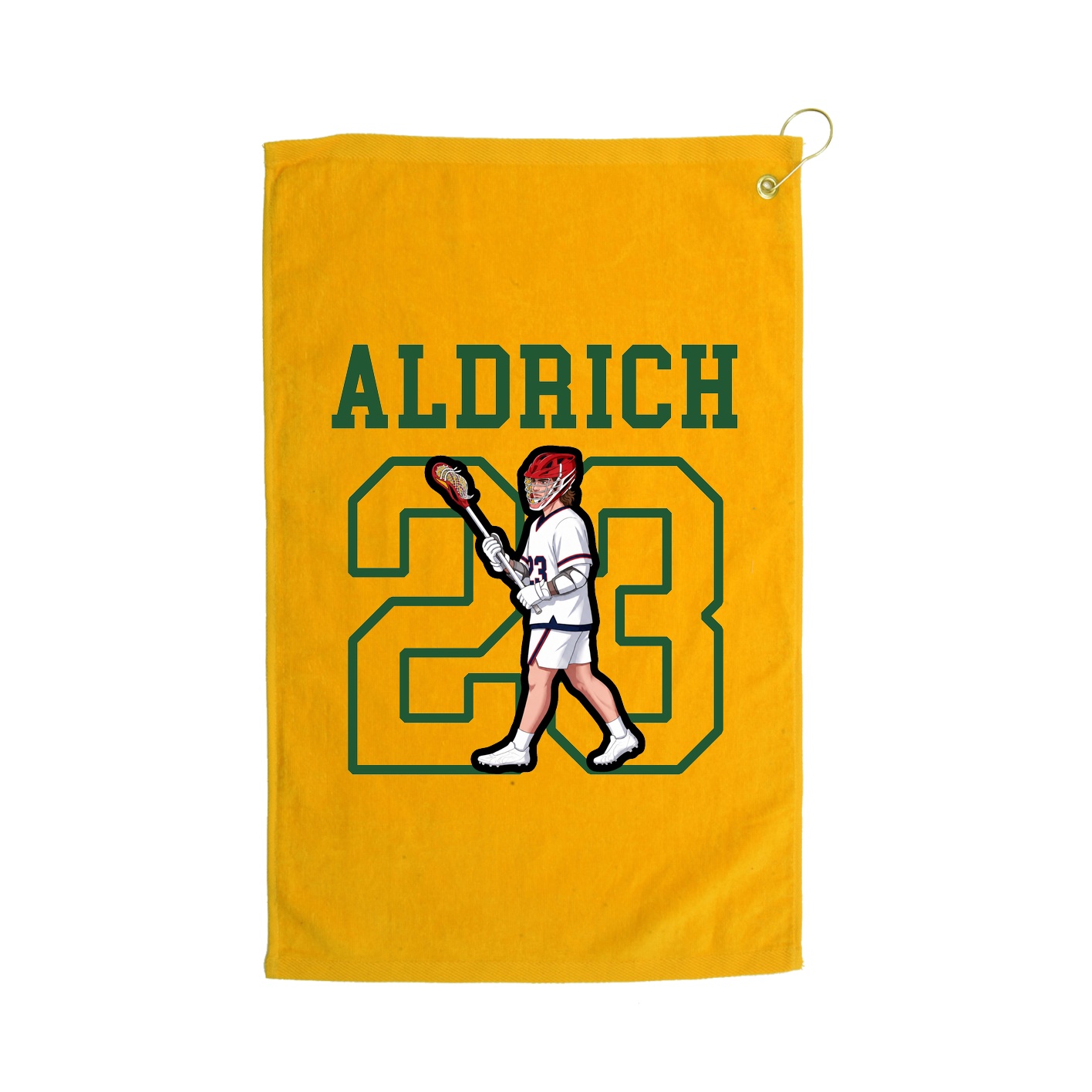 Golf Towel — Shirsey in Gold