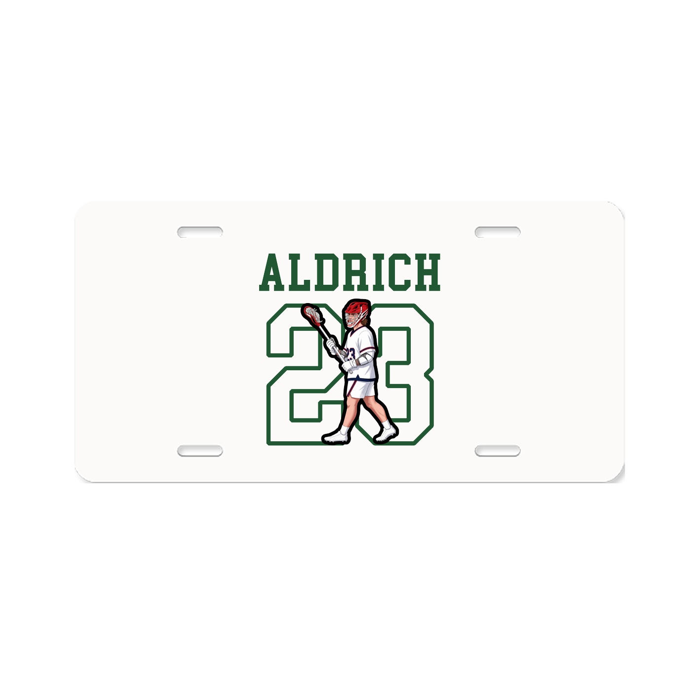 License Plate — Shirsey in Classic