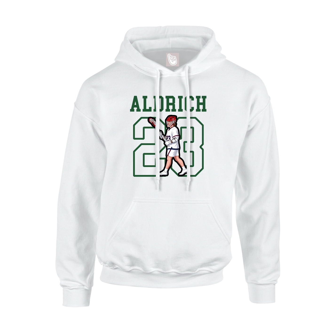 Youth Hoodie — Shirsey in White