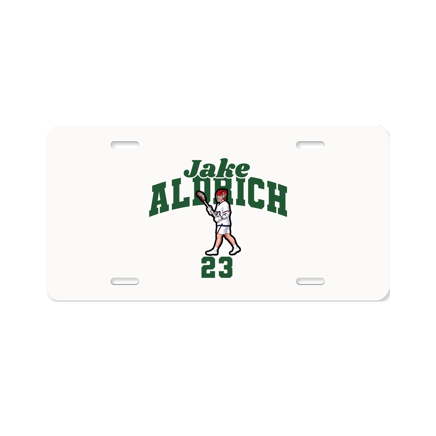 License Plate — Signature Arch in Classic
