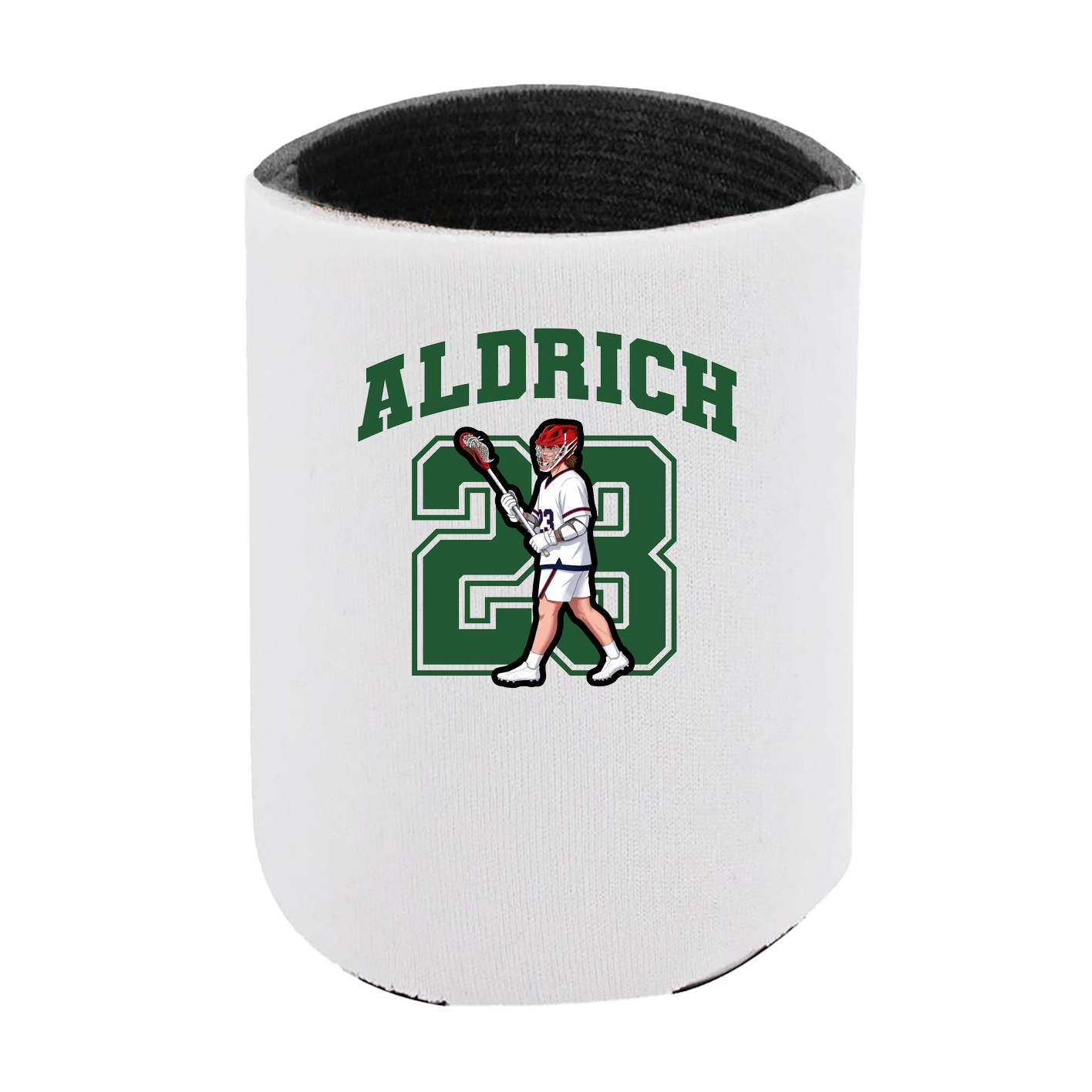 Can Holder — Number in White
