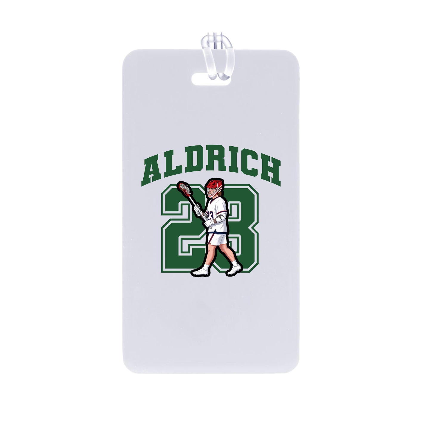 Bag Tag — Number in Classic
