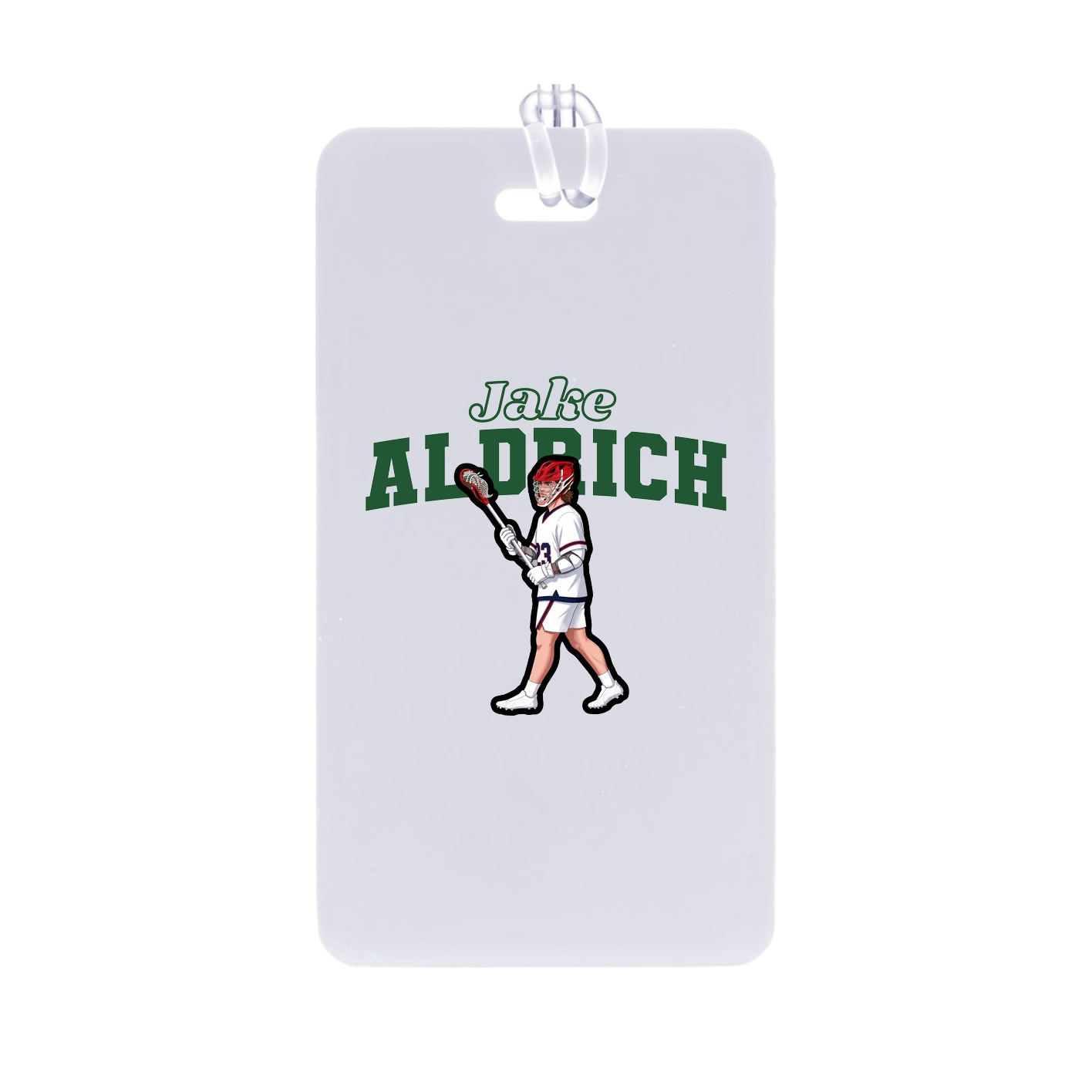 Bag Tag — Name Arch in Classic