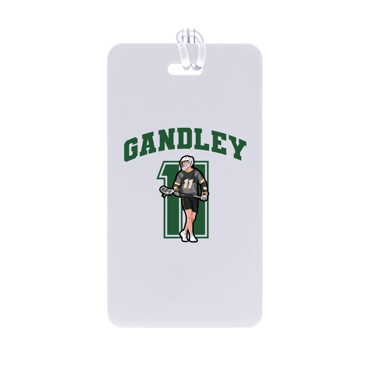 Bag Tag — Number in Classic