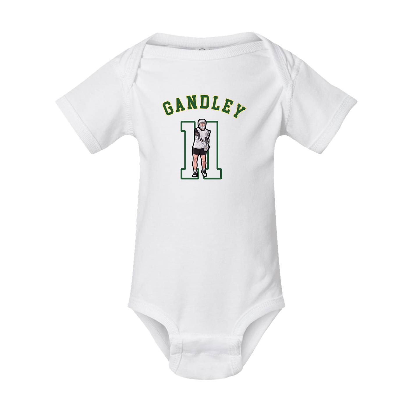 Baby Onesie — Shirsey Arch in White