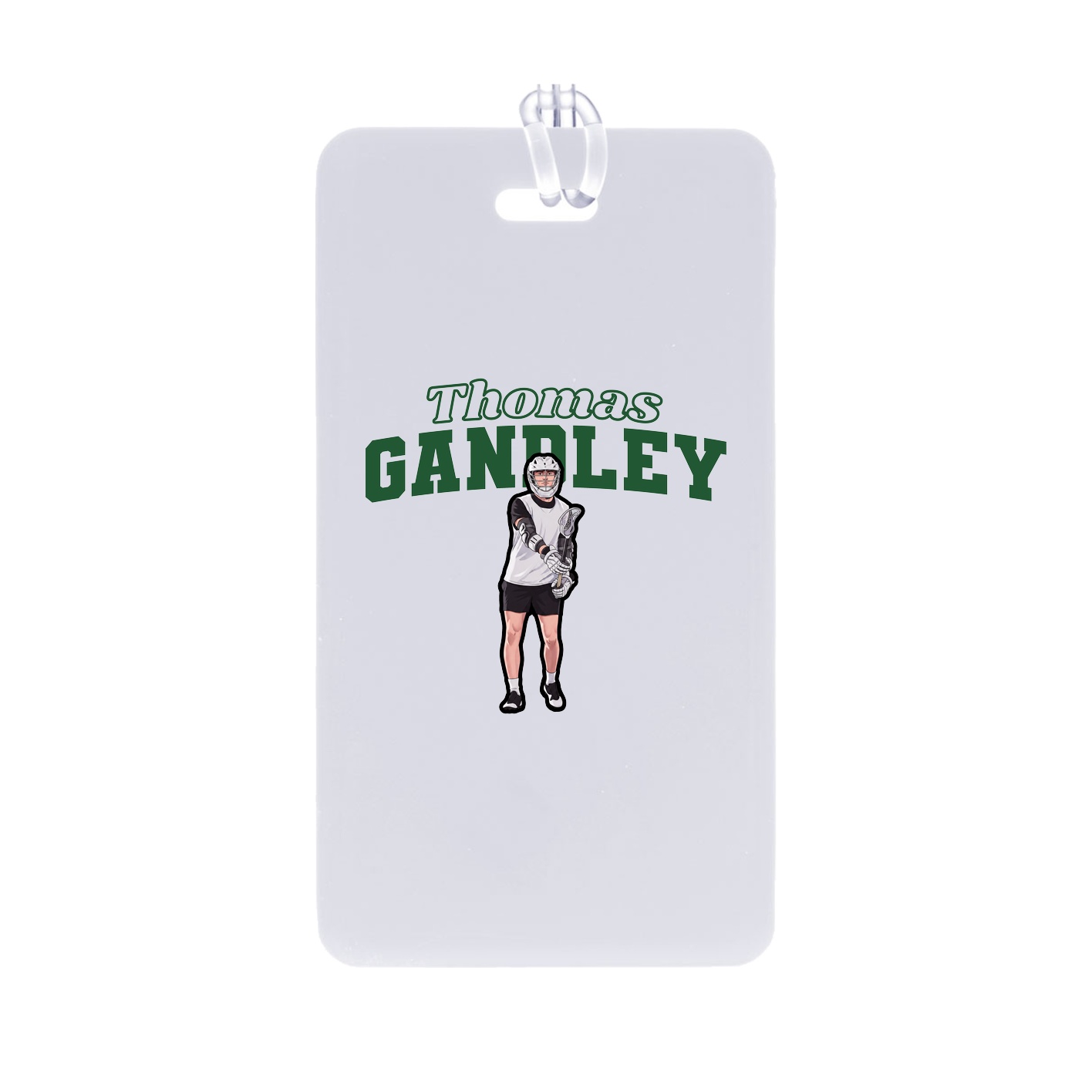 Bag Tag — Name Arch in Classic