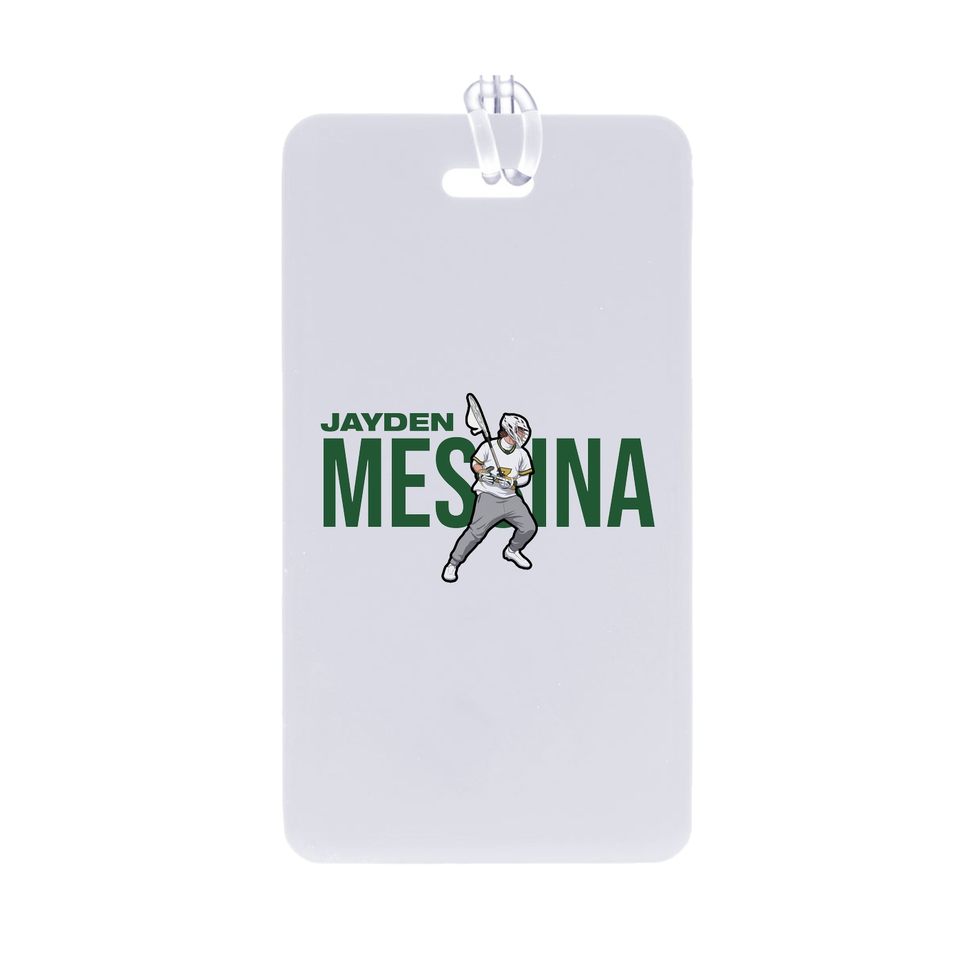 Bag Tag — Player Name in Classic