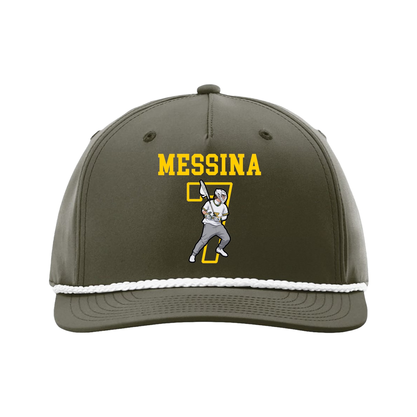 Five-Panel Classic Rope Cap — Shirsey in Green