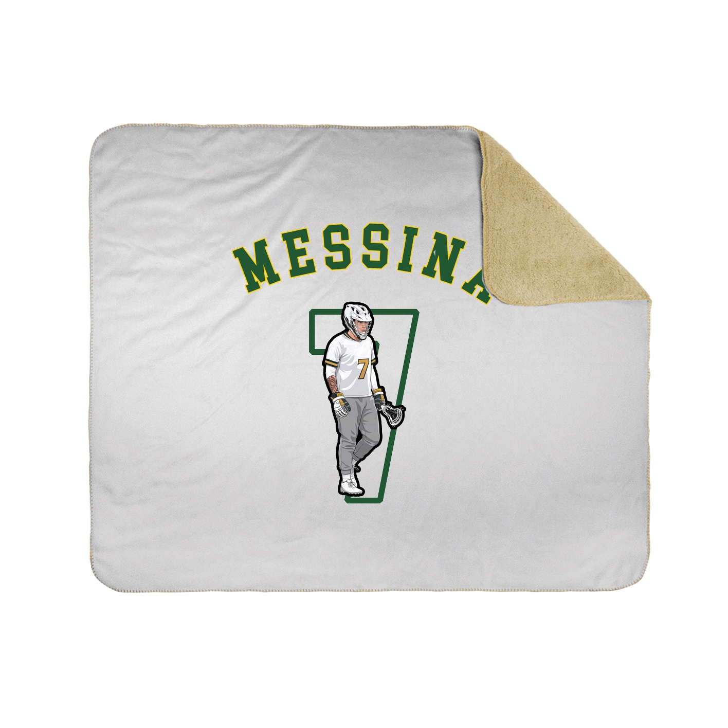 Throw Blanket — Shirsey Arch in White