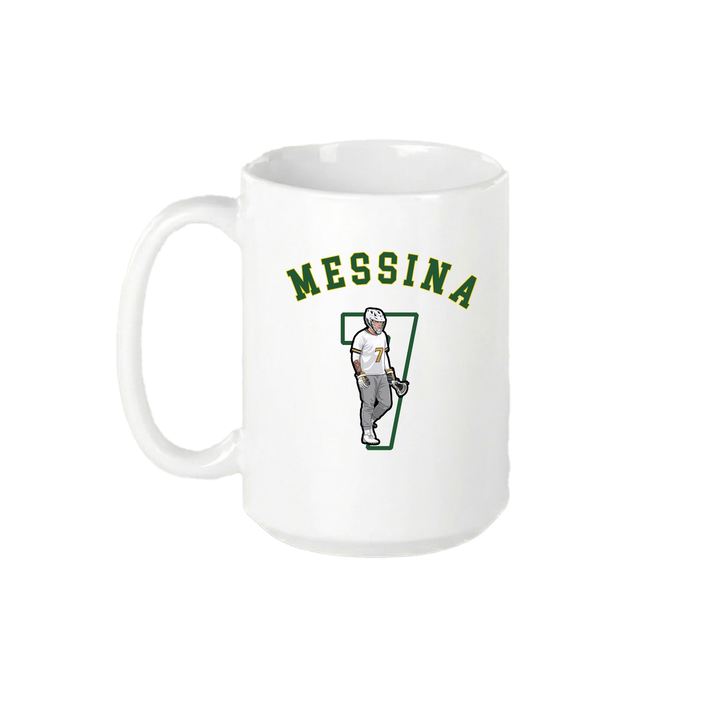 15oz Coffee Mug — Shirsey Arch in White
