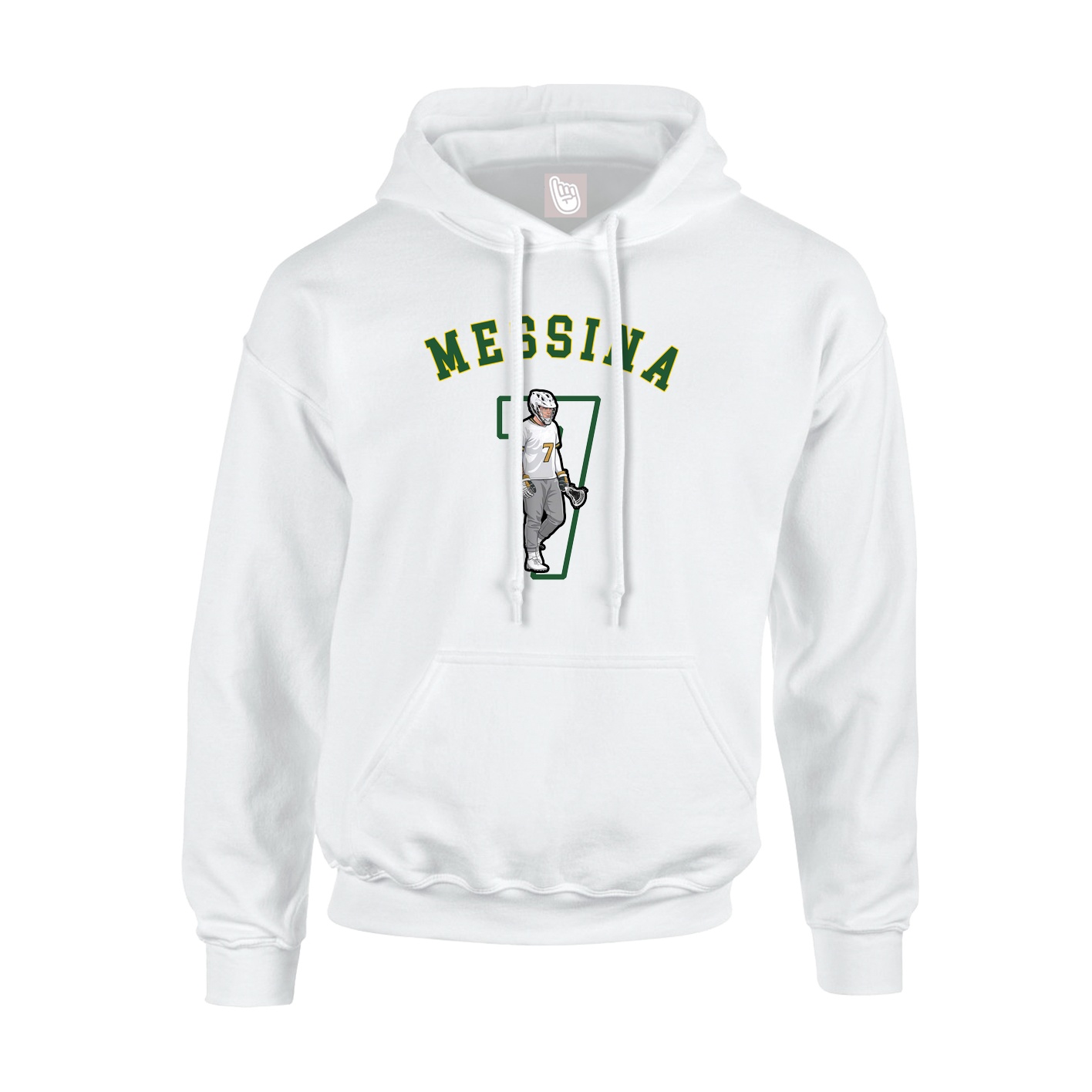 Hoodie — Shirsey Arch in White