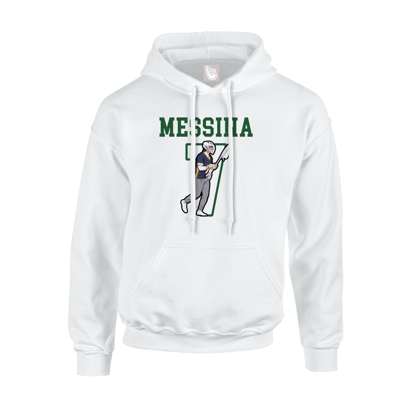 Youth Hoodie — Shirsey in White