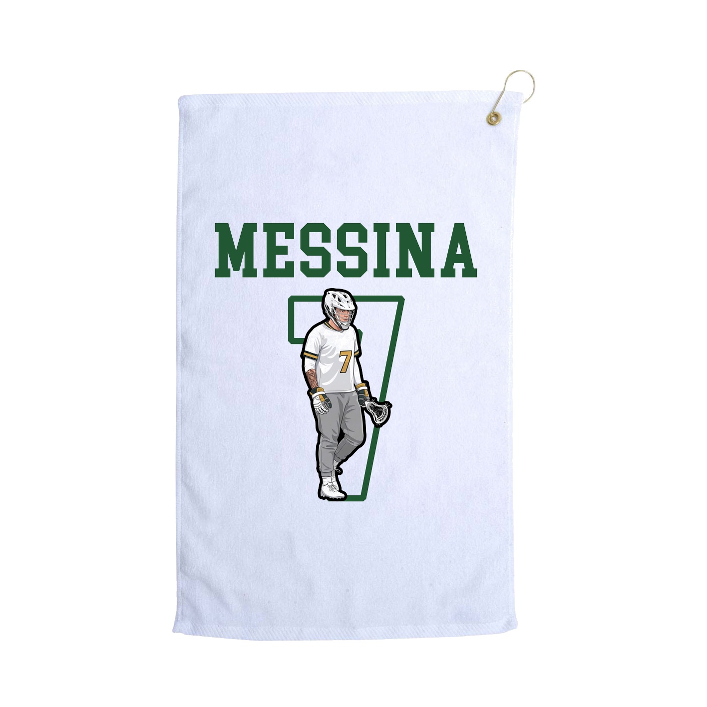 Golf Towel — Shirsey in White