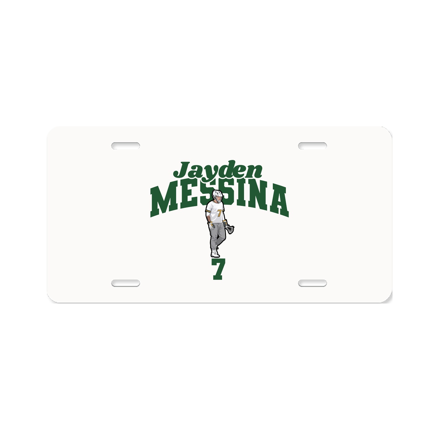 License Plate — Signature Arch in Classic
