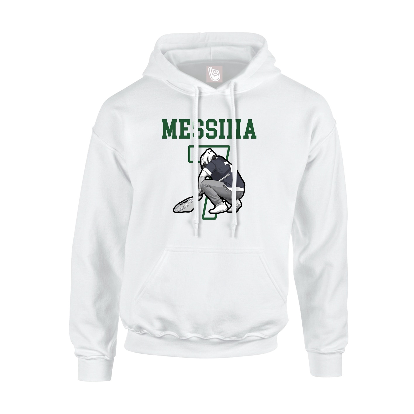 Hoodie — Shirsey in White