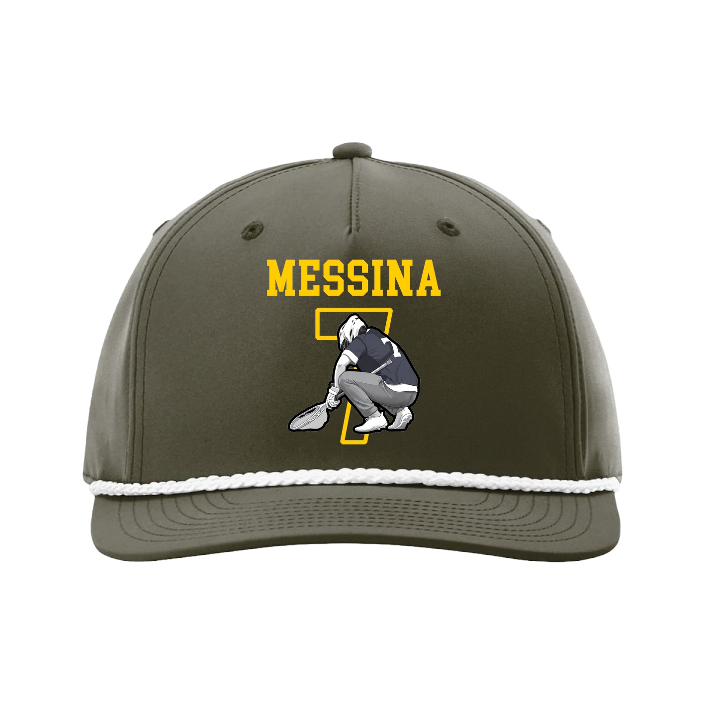 Five-Panel Classic Rope Cap — Shirsey in Green