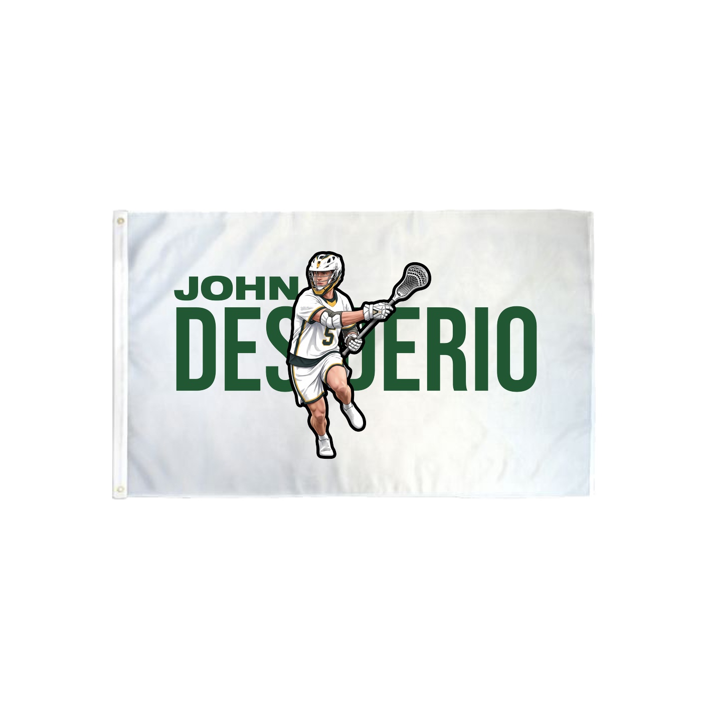 3x5 Flag — Player Name in Classic