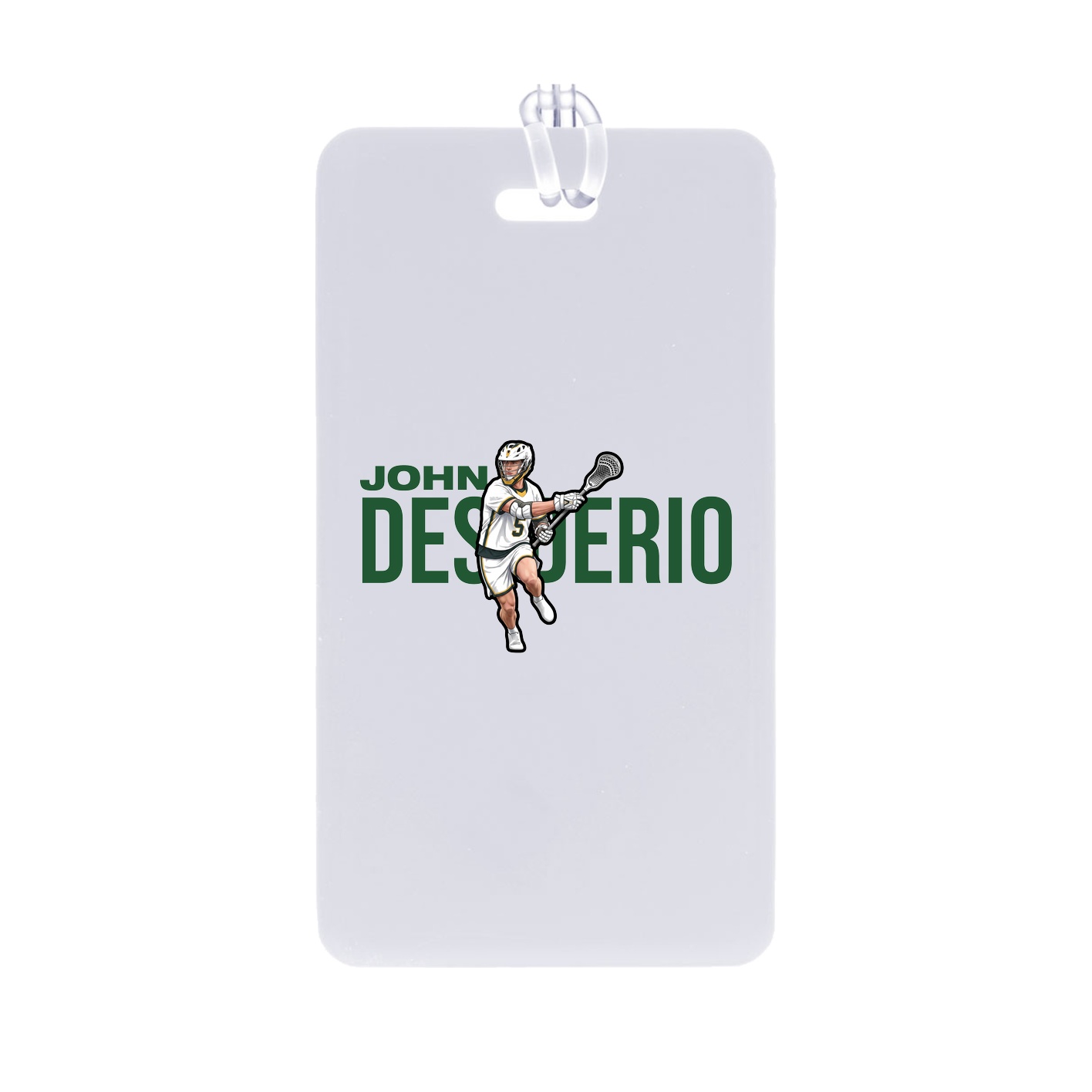 Bag Tag — Player Name in Classic