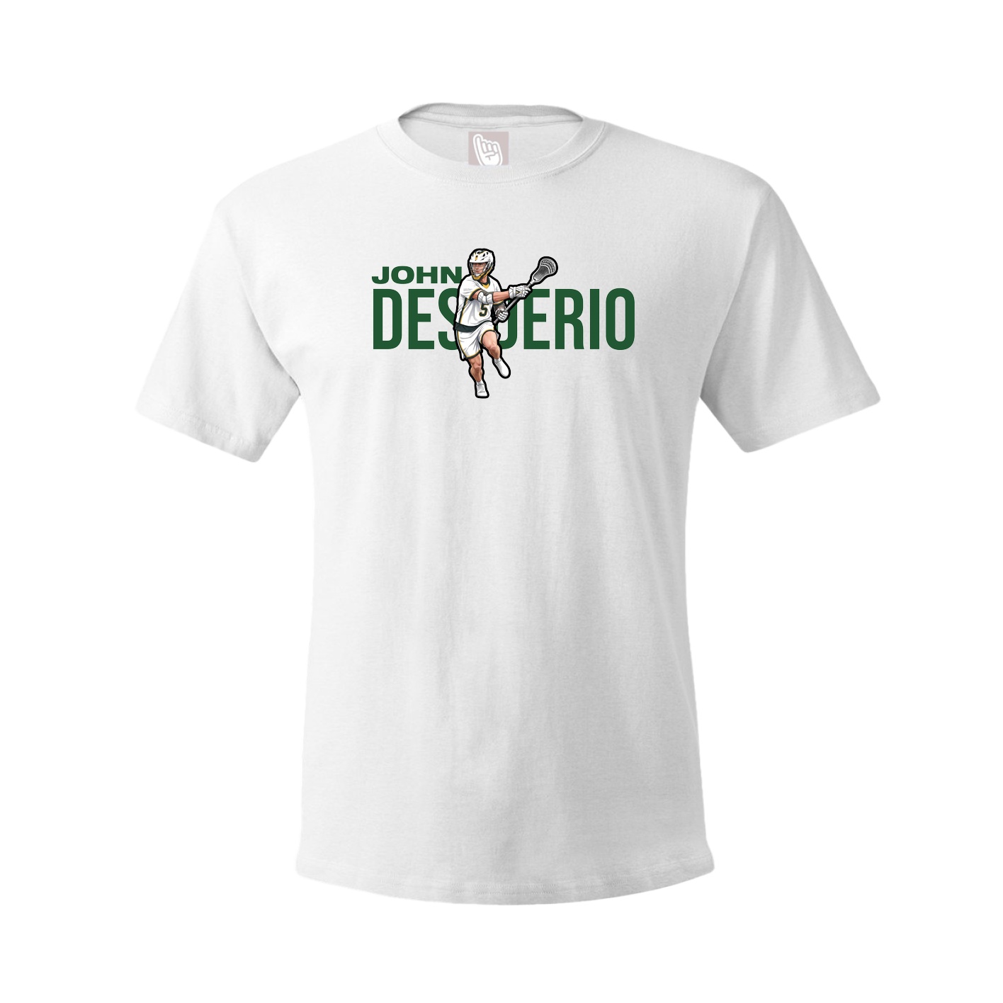 Youth Tee — Player Name in White