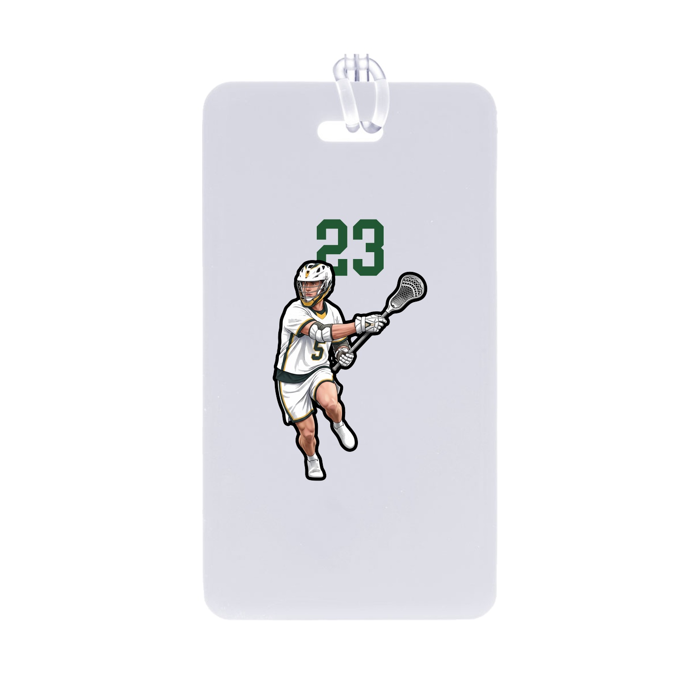 Bag Tag — Number Top in Classic