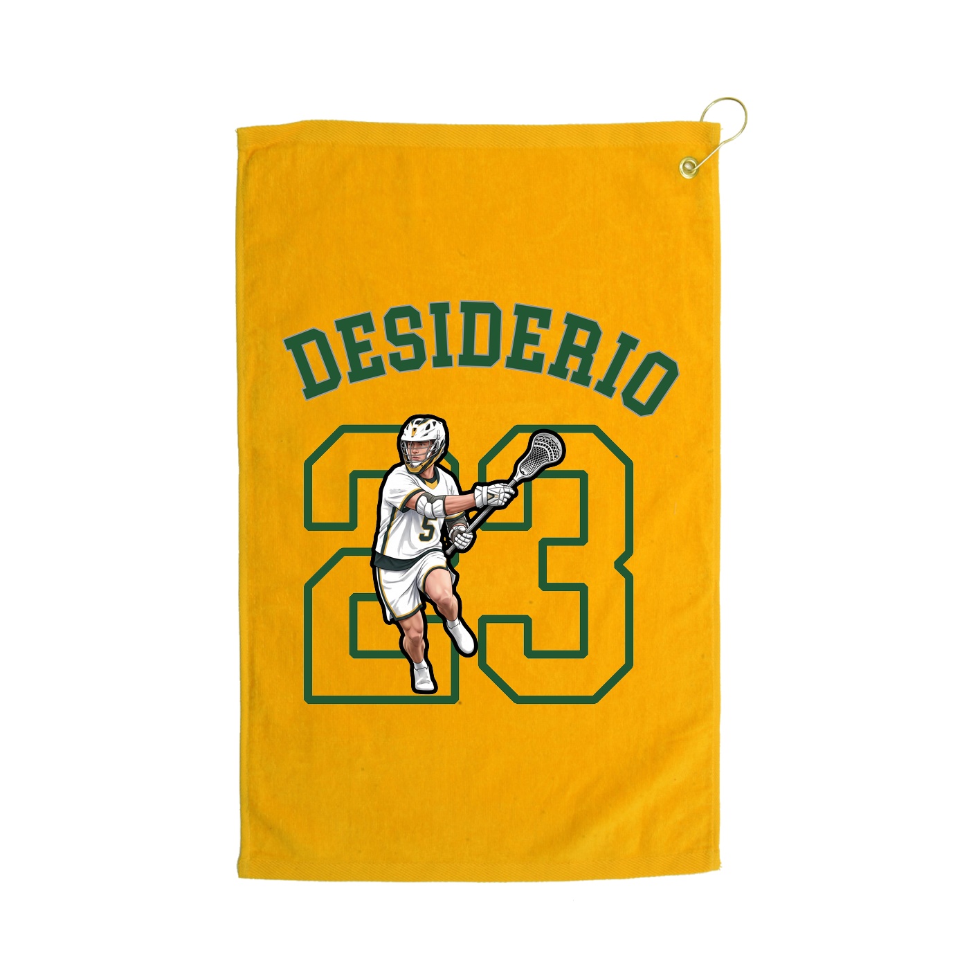 Golf Towel — Shirsey Arch in Gold