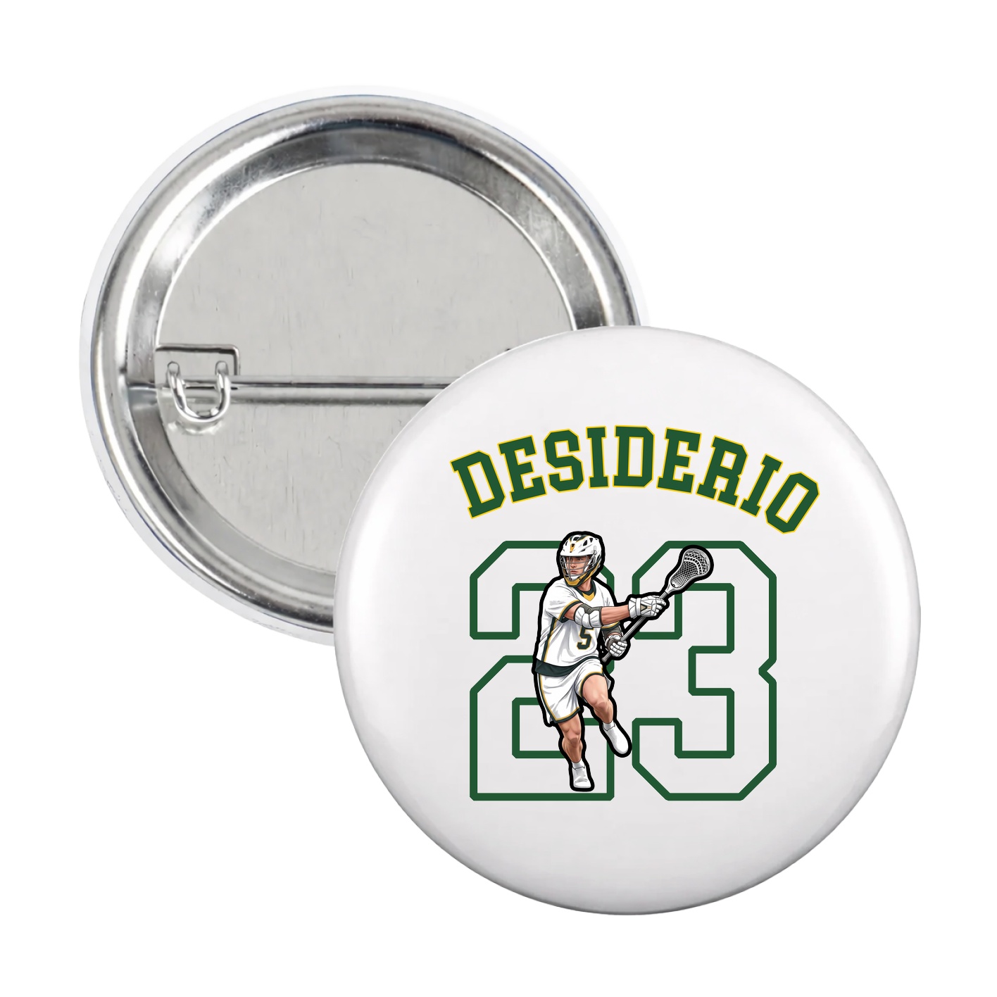 Game Day Button — Shirsey Arch in White