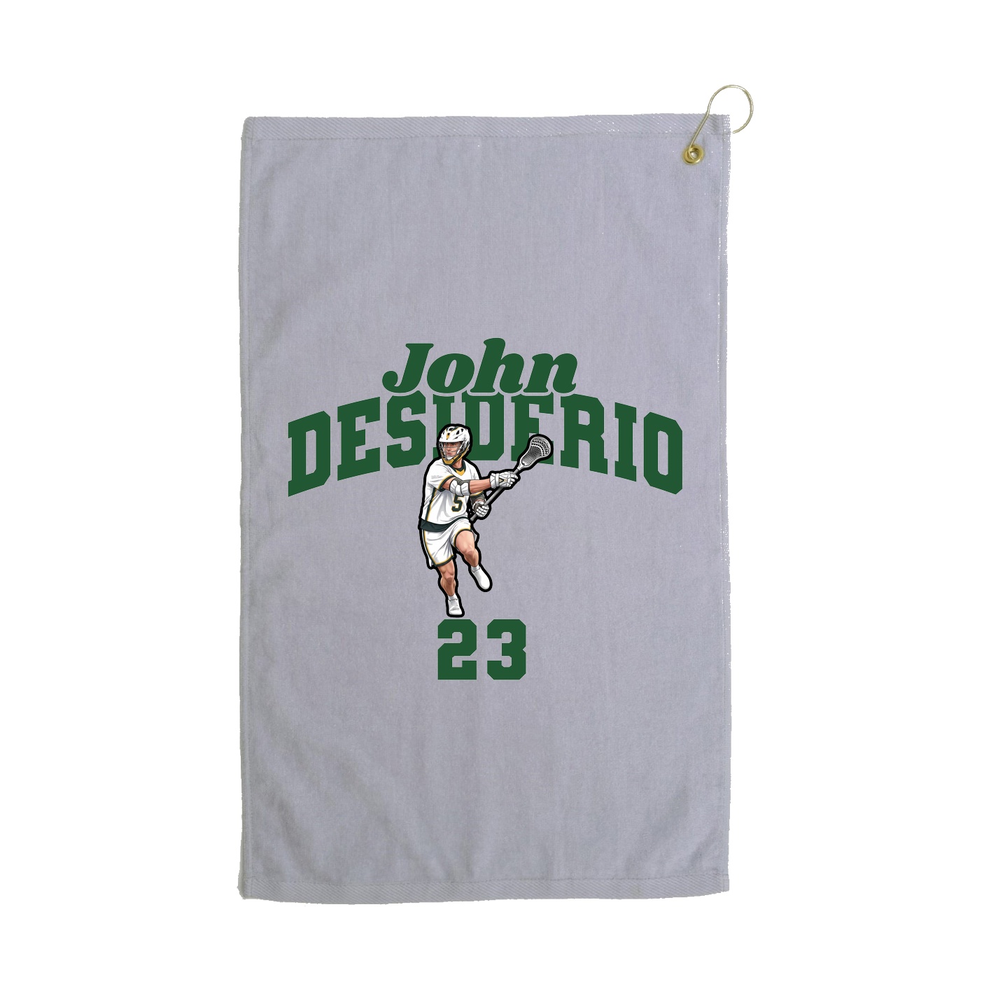 Golf Towel — Signature Arch in Grey
