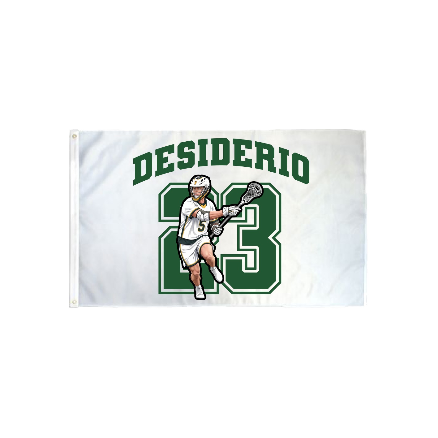 3x5 Flag — Number in Classic