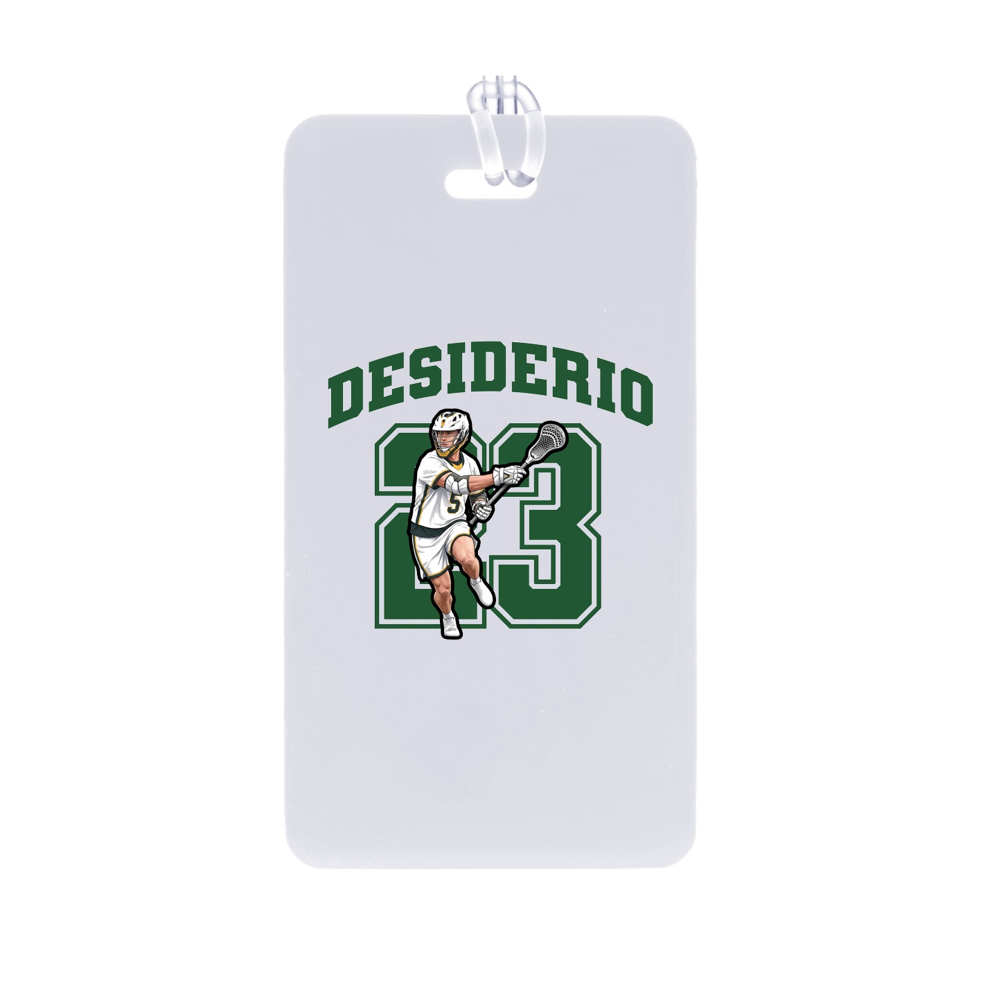 Bag Tag — Number in Classic