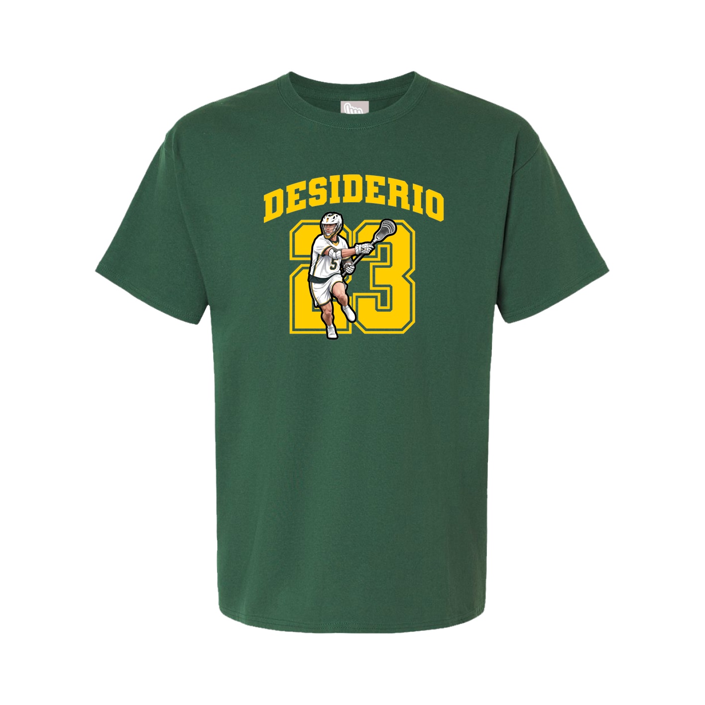 Youth Tee — Number in Green