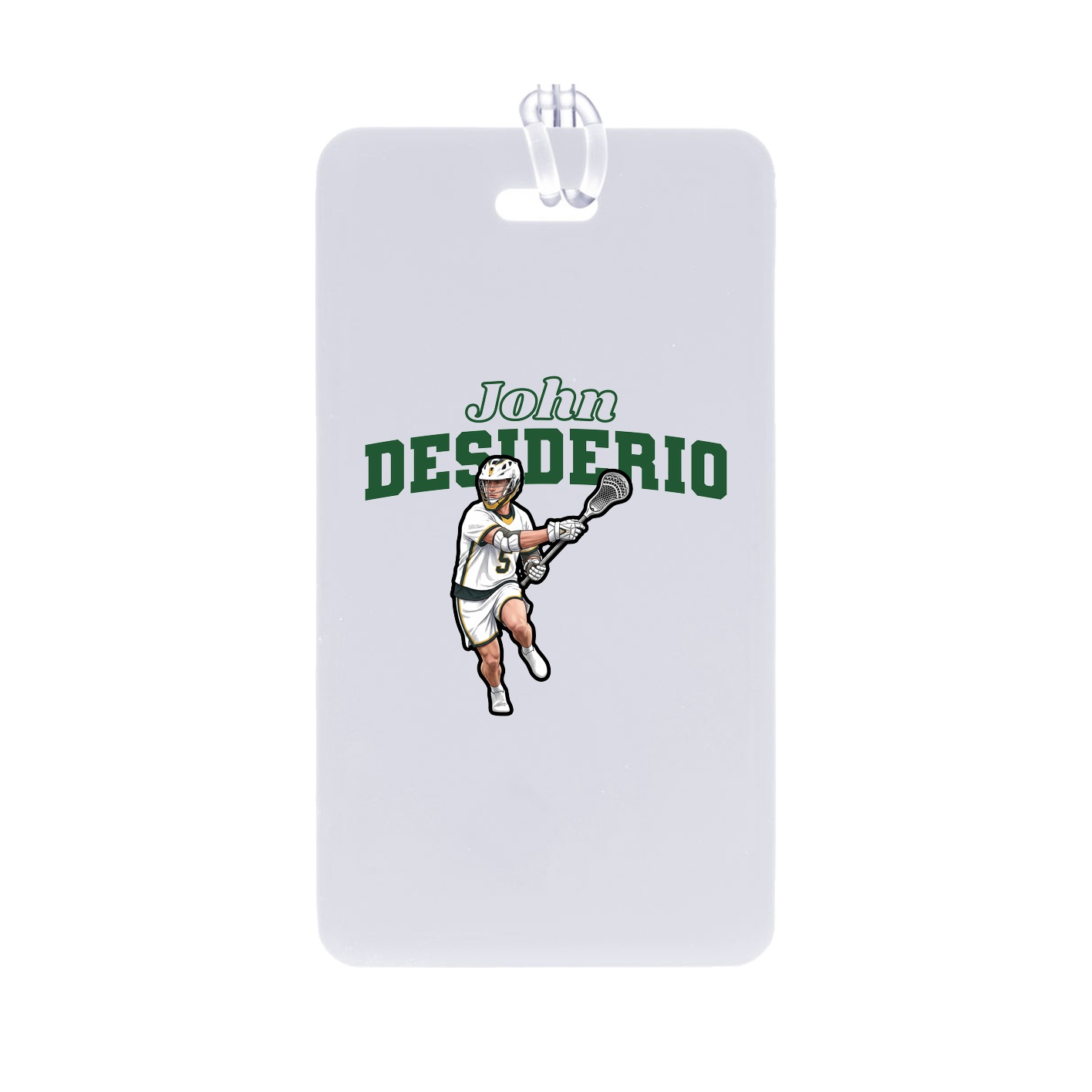 Bag Tag — Name Arch in Classic
