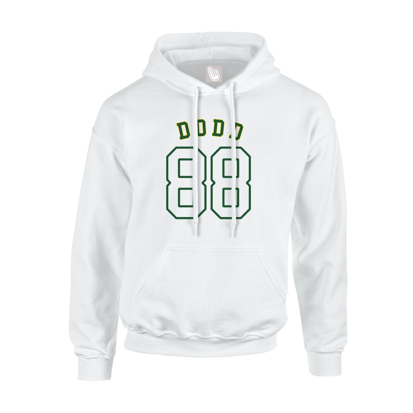 Hoodie — Shirsey Arch in White